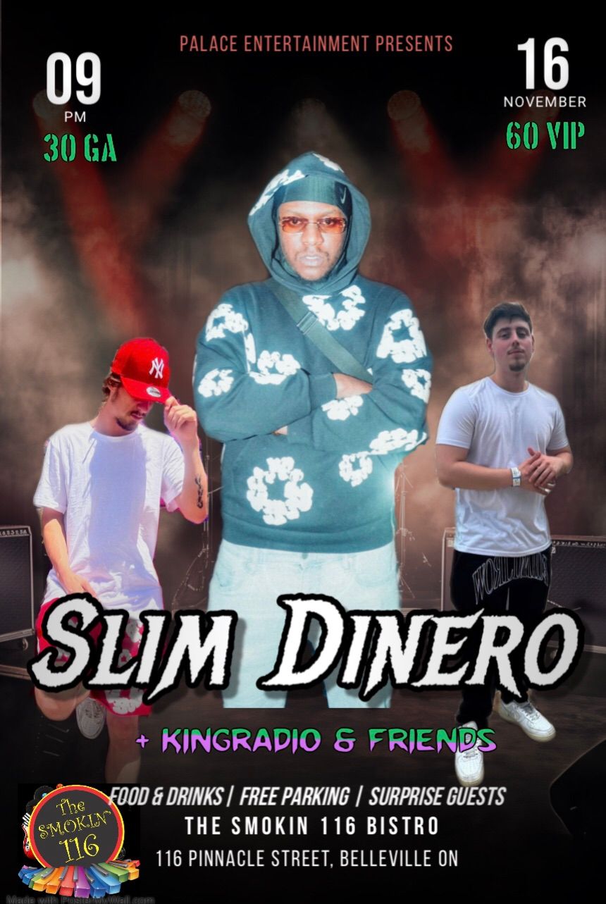 Slim Dinero live in Belleville (all ages)