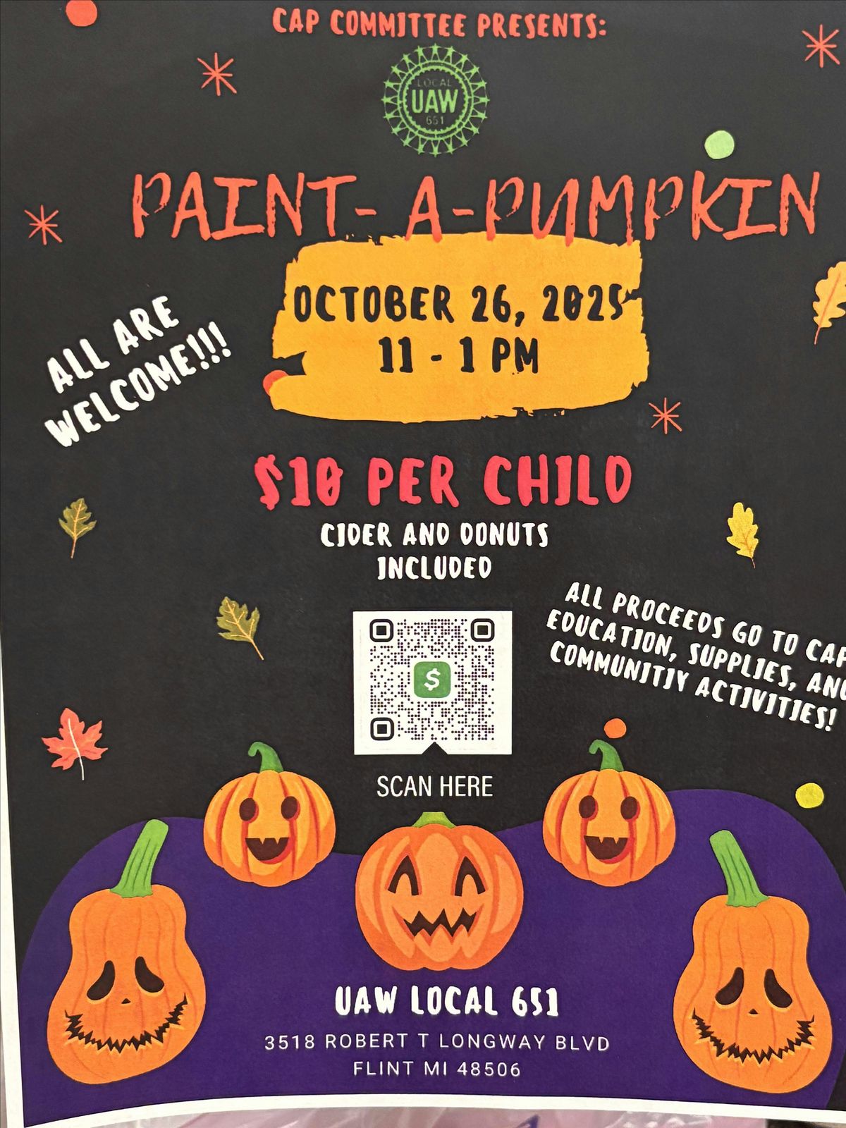 Paint a Pumpkin