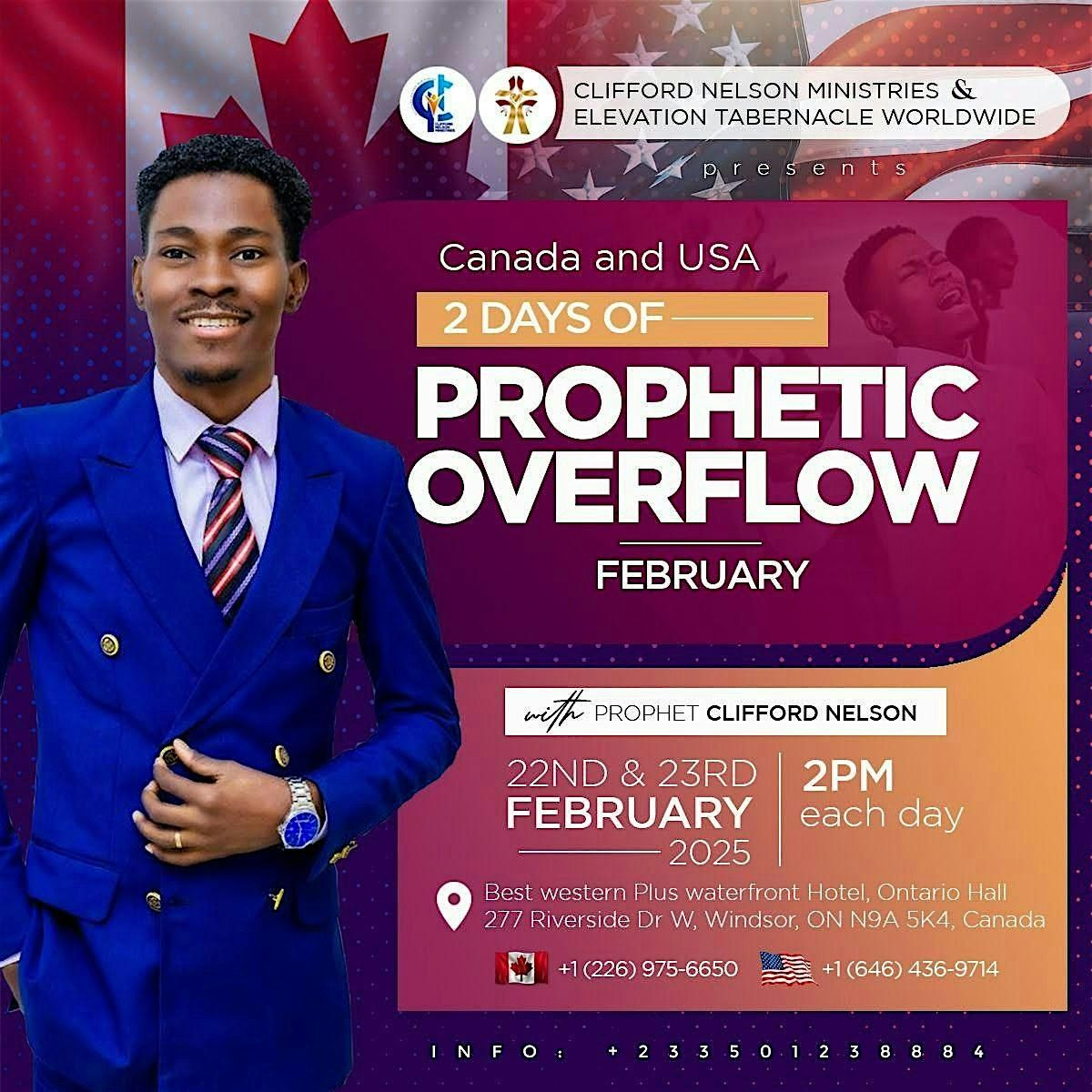 TWO DAYS OF PROPHETIC OVERFLOW