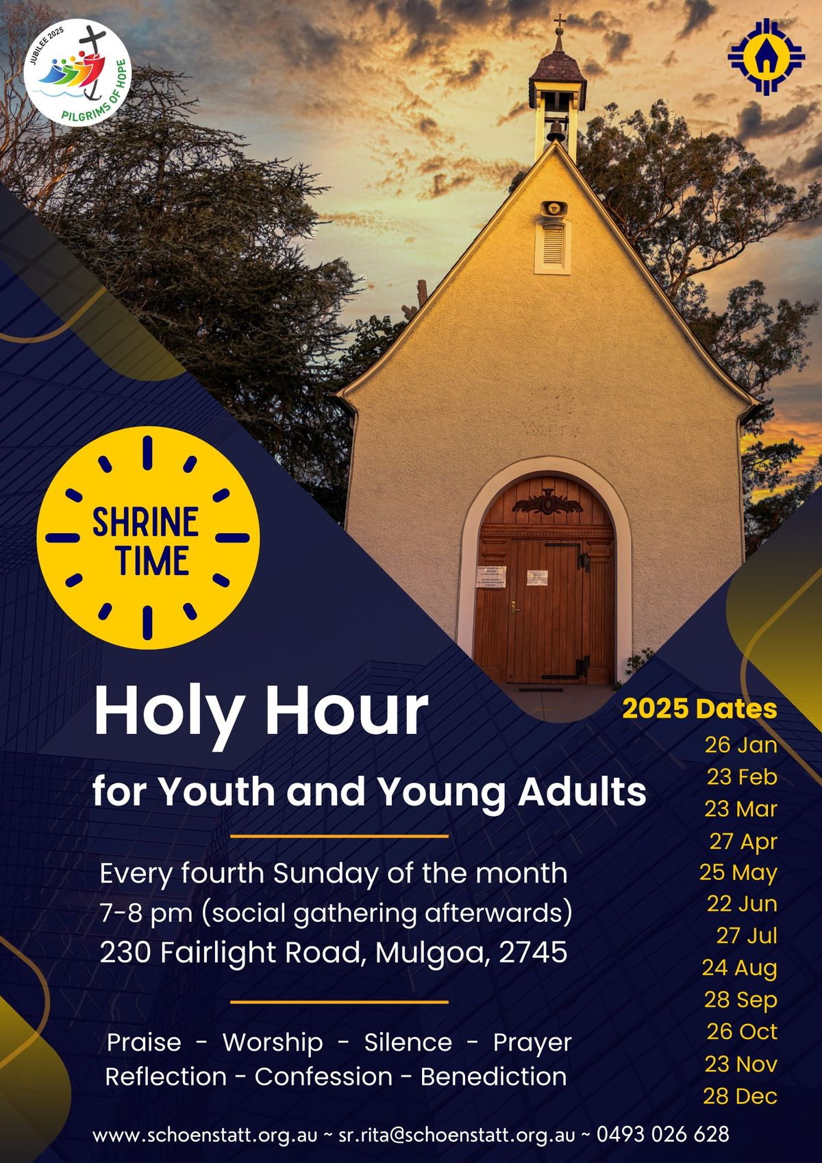 Shrine Time - Monthly Holy Hour for Youth & Young Adults