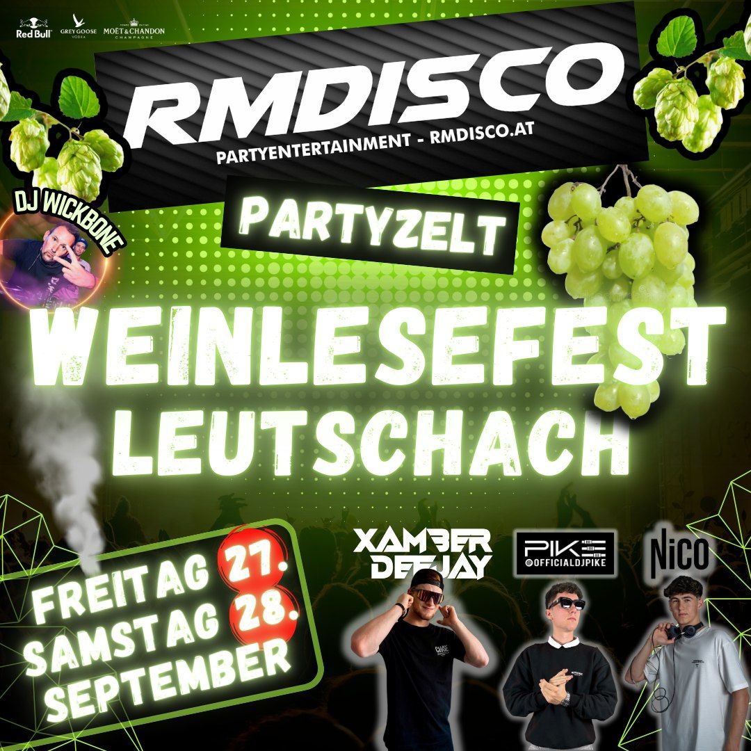 Weinlesefest Leutschach | RMDISCO PARTYZELT