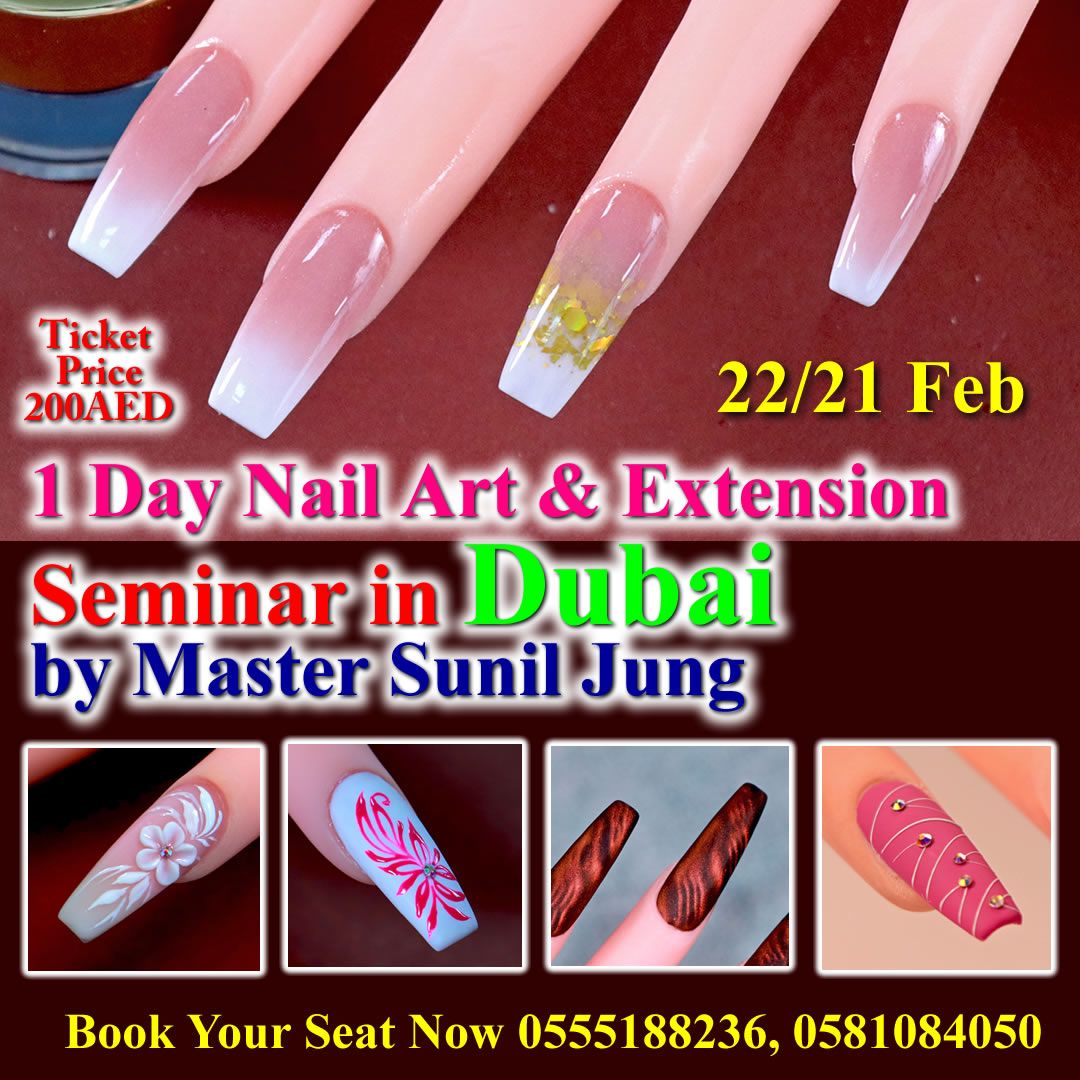 1 Day nail Seminar in Dubai 