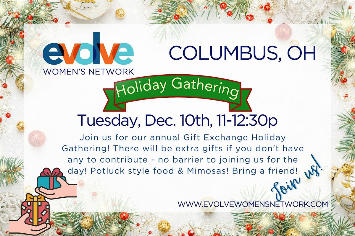 Evolve Women's Network: Holiday Gathering (Columbus, OH)