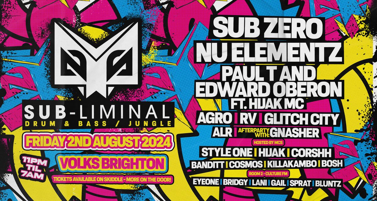 Sub-liminal Recordings Drum & Bass Presents: Sub Zero\/Nu Elements\/Paul T & Edward Oberon