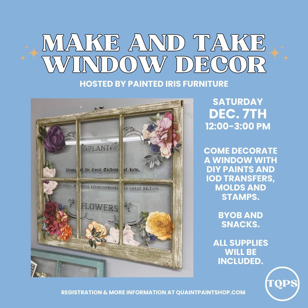 Make and Take: Window Decor Class