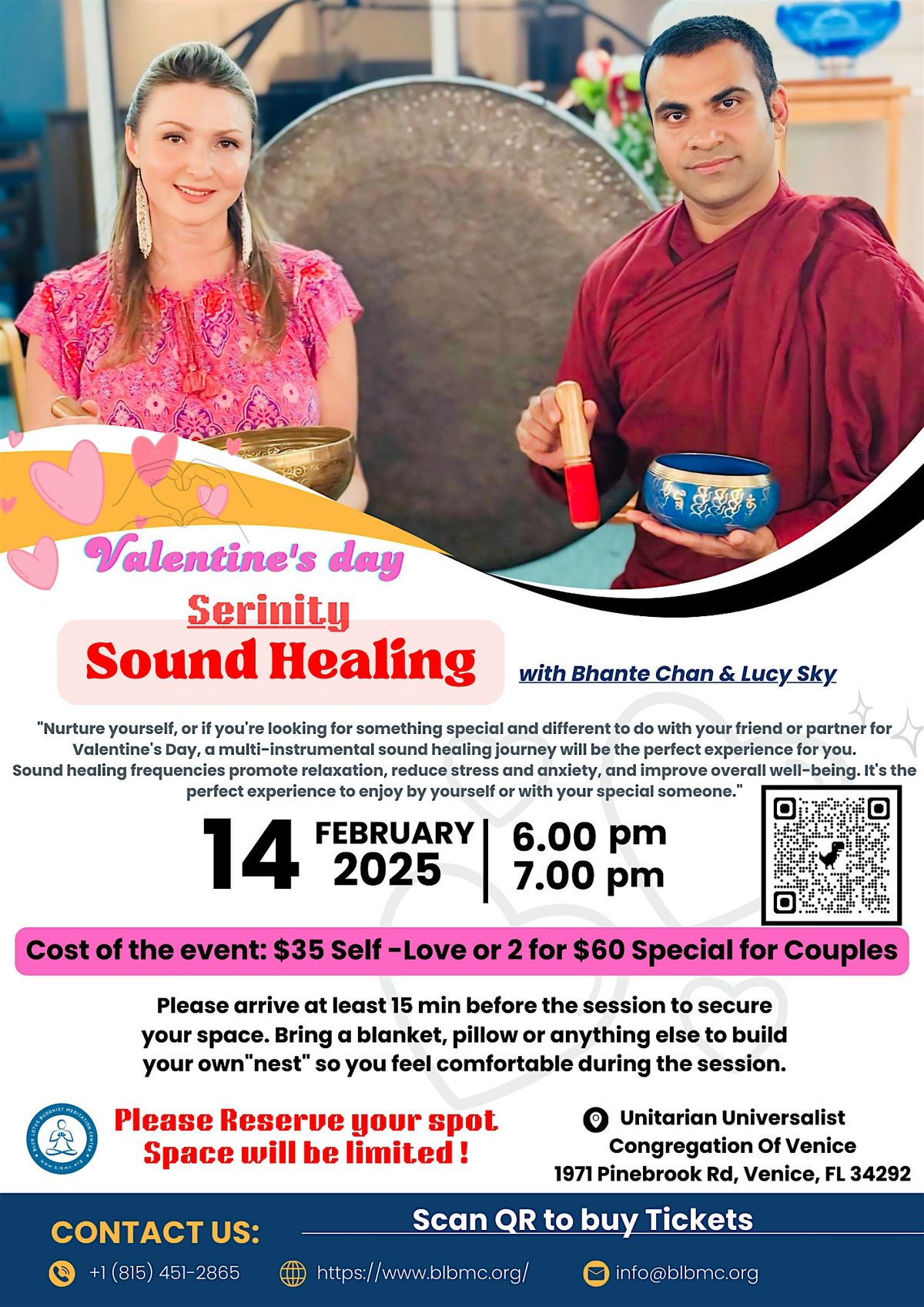 Valentine's Day Serenity Sound healing