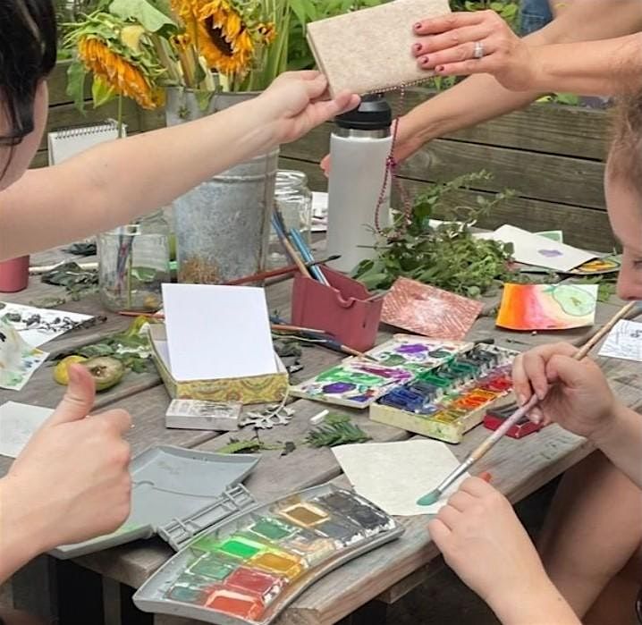 Monthly Art Journaling Circle at the Black Crow Collective