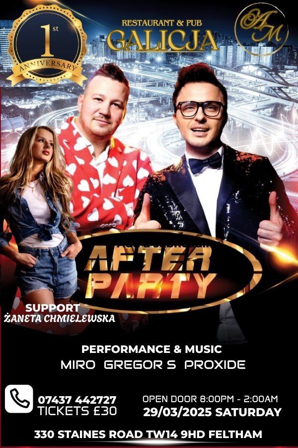 Rocznica z \u201eAfter Party\u201d\ud83c\udf89 