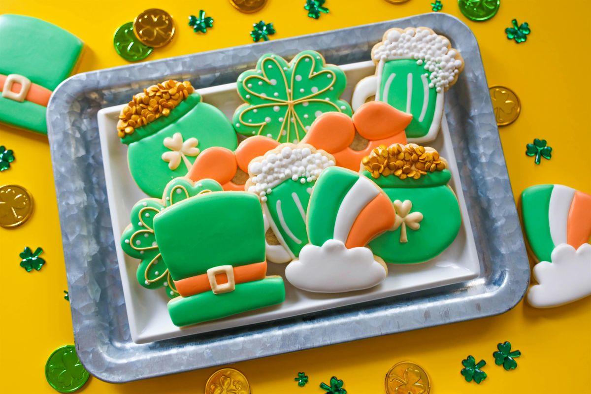 Get Lucky in this Upcoming Luck of the Icing Sugar Cookie Decorating Class!