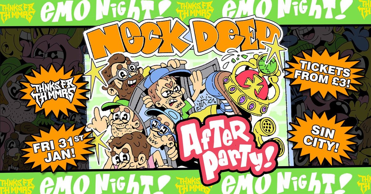 THE NECK DEEP AFTER PARTY! \u26a1 SIN CITY!