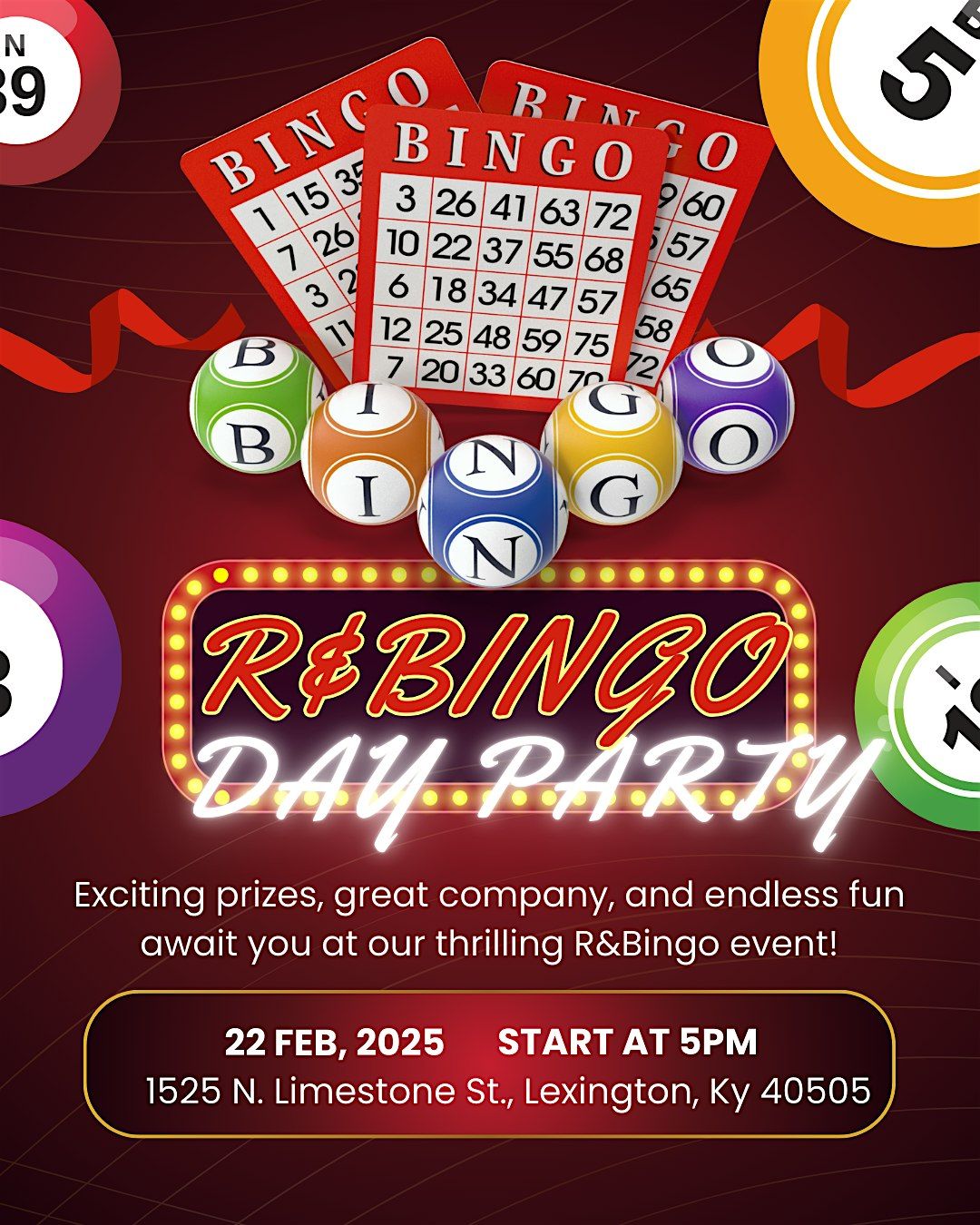 Next Level Ent. R&Bingo Day Party