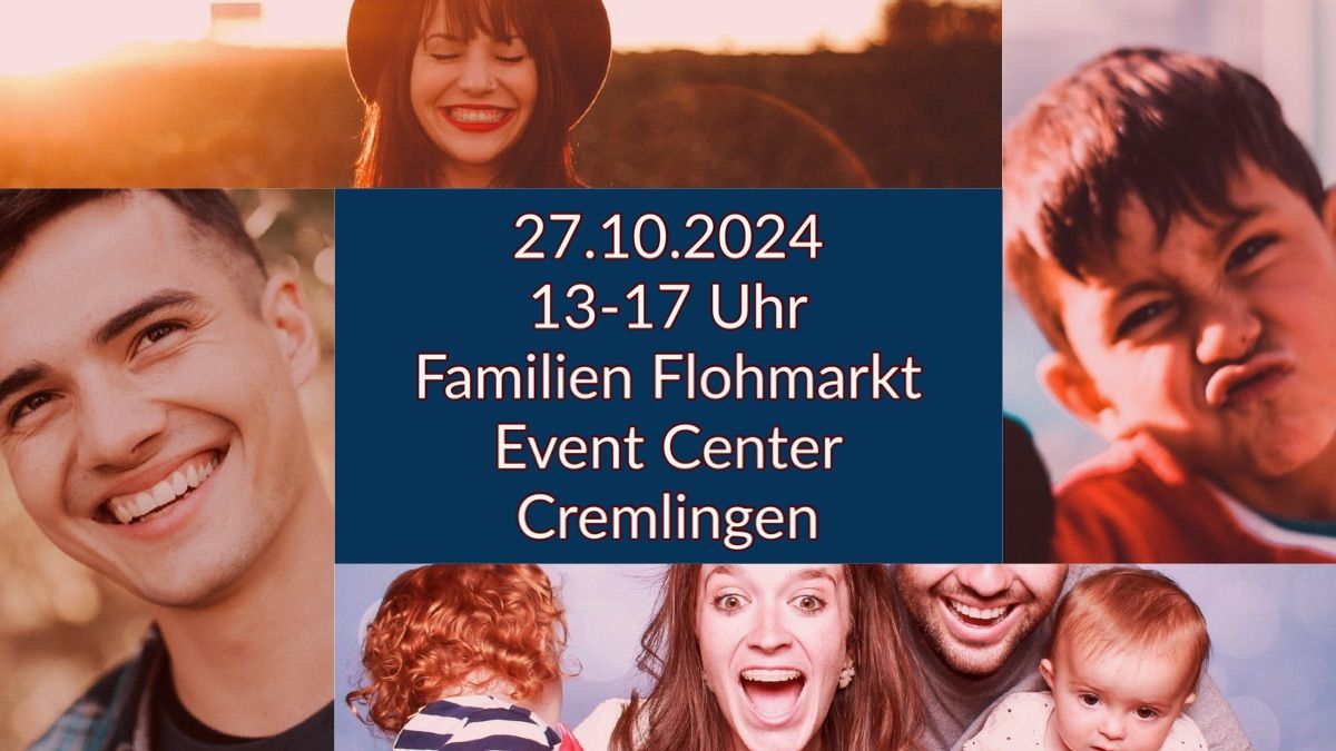 Grosser FAMILIEN FLOHMARKT im Event Center Cremlingen