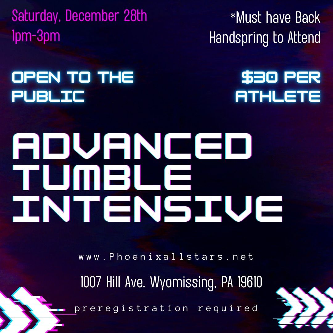 Advanced Tumble Intensive