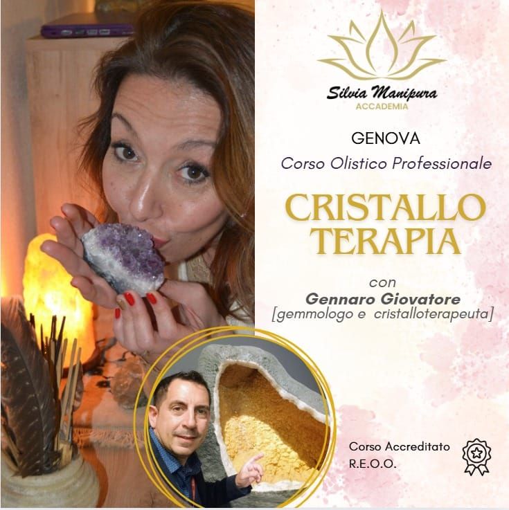 Cristallo Terapia Olistica, Corso di Formazione 