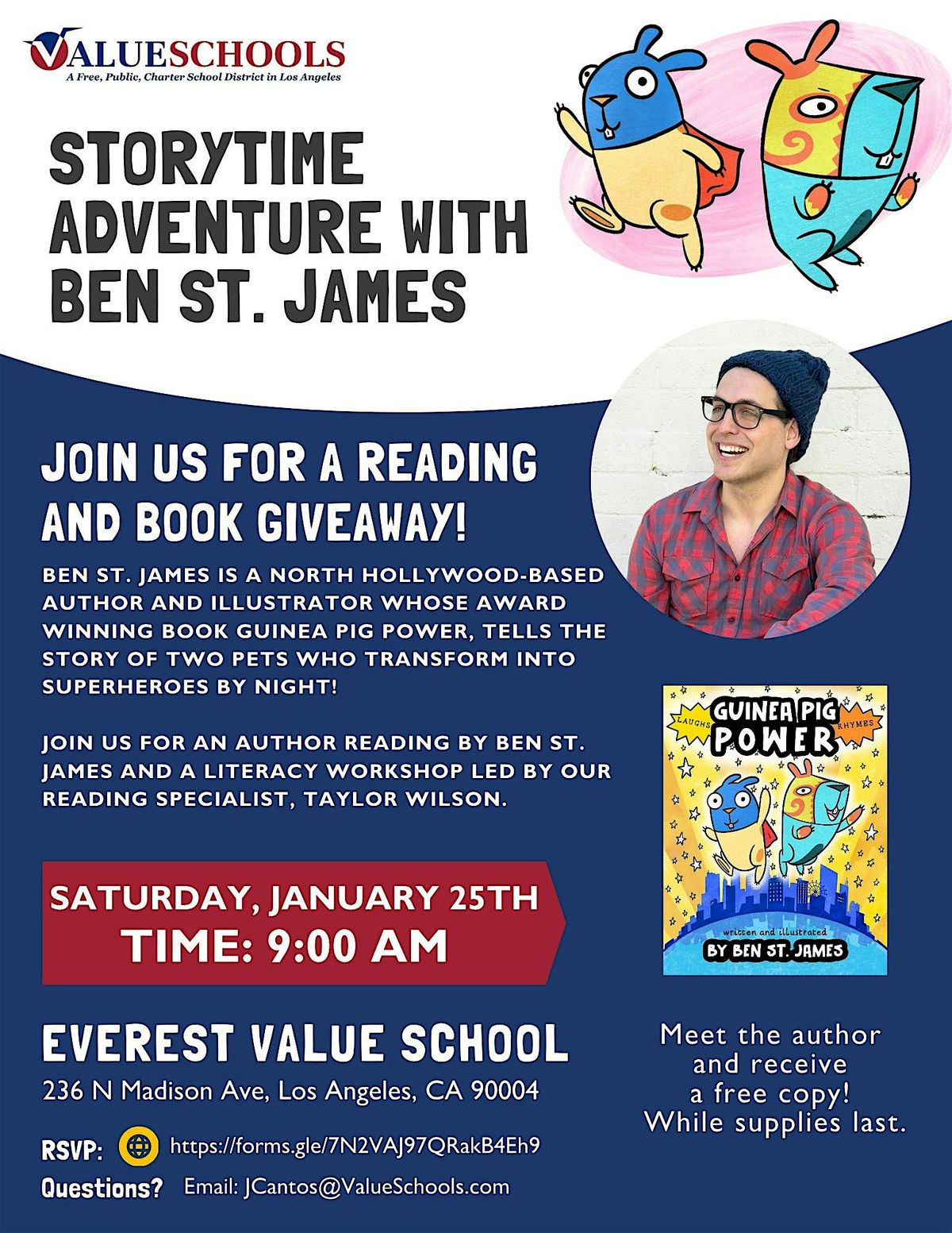 Story Time Adventure with Ben St. James