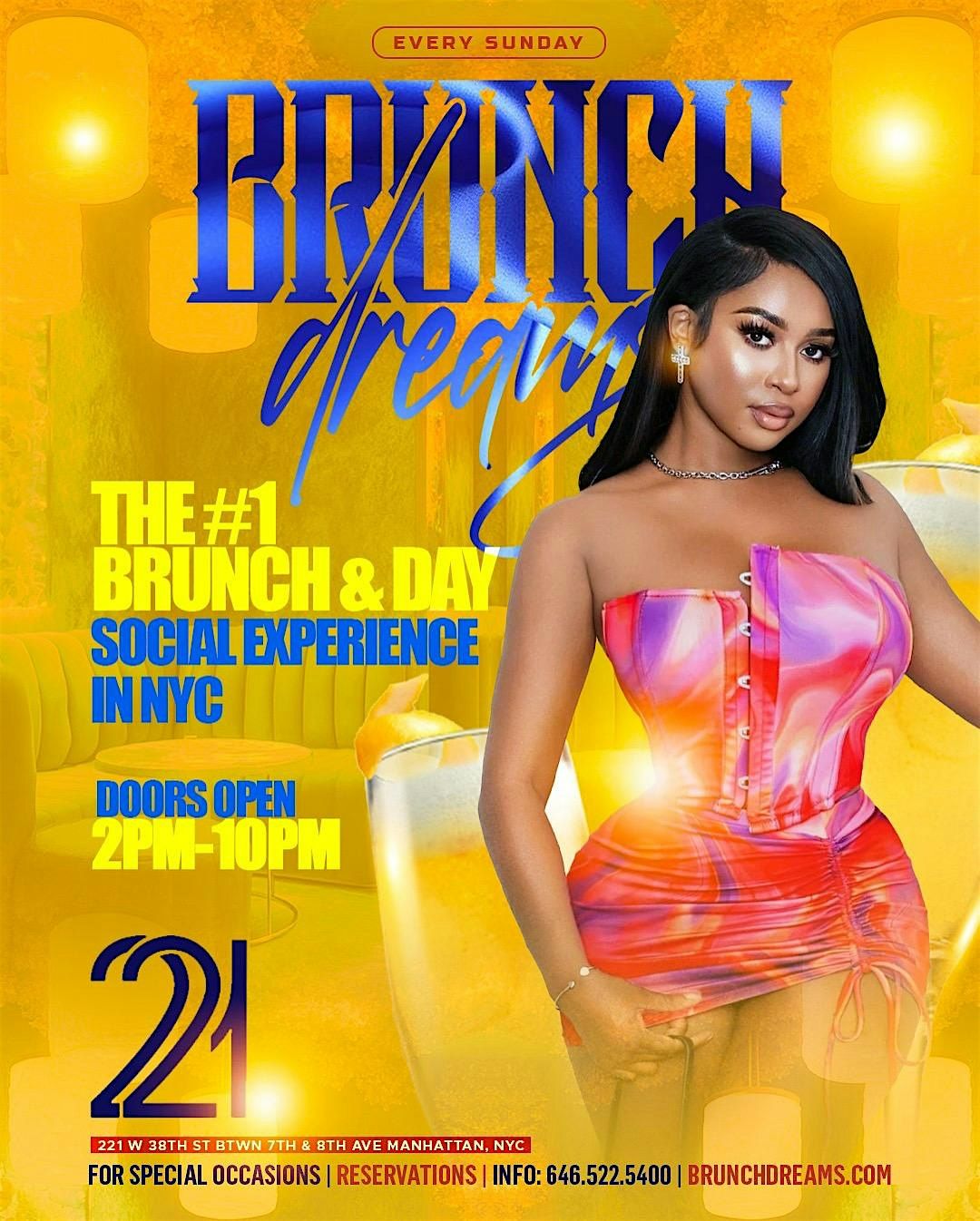 CEO FRESH PRESENTS: BRUNCH DREAMS EVERY SUNDAY BRUNCH & DAY SOCIAL