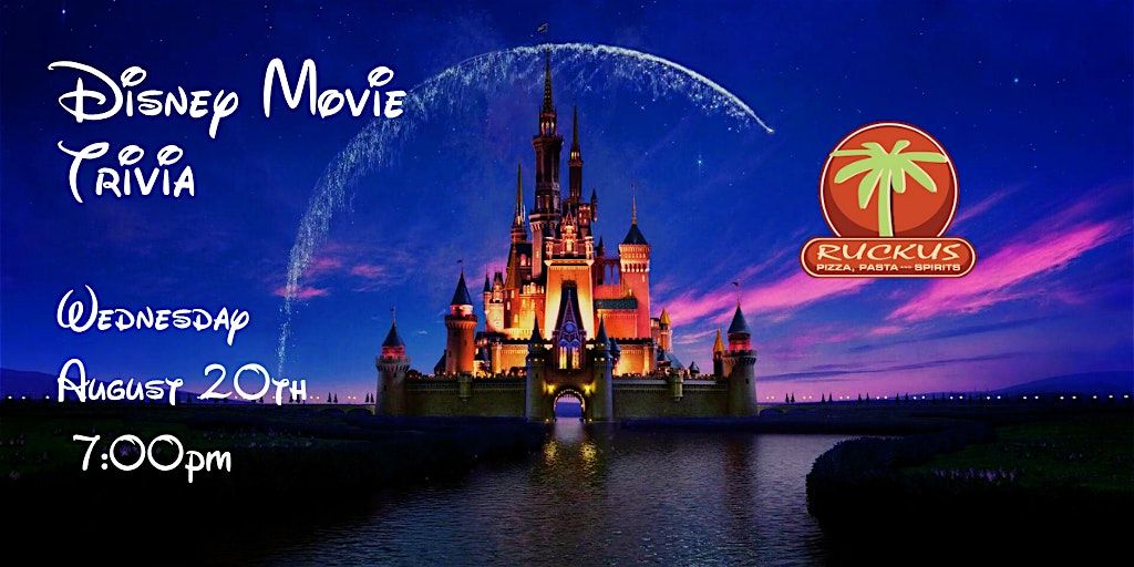 Disney Movie Trivia at Ruckus Scratch Kitchen