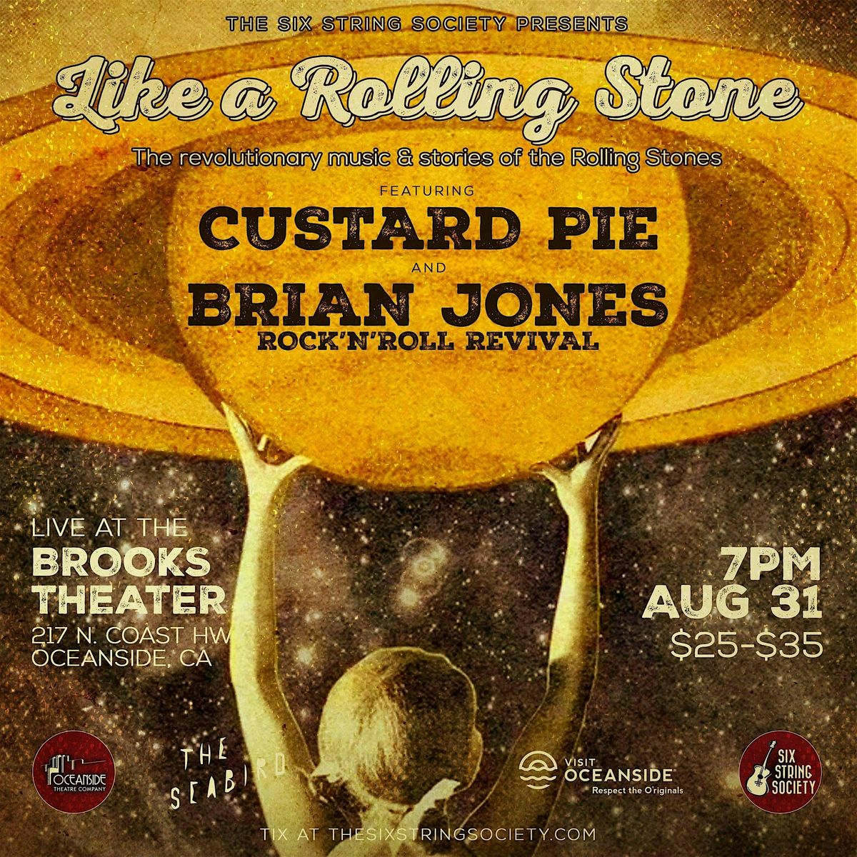 \u00b4\u00b4Like a Rolling Stone w Custard Pie & the Brian Jones R&R Revival