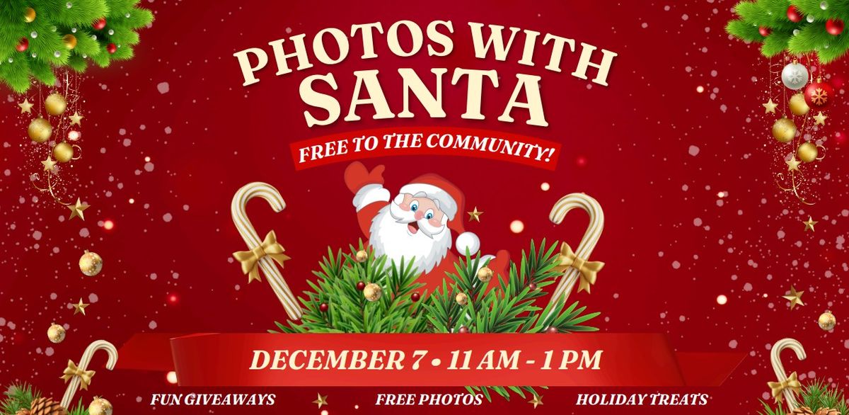 Photos with Santa!