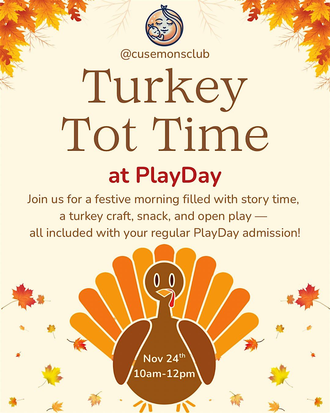 Turkey Tot Time at PlayDay