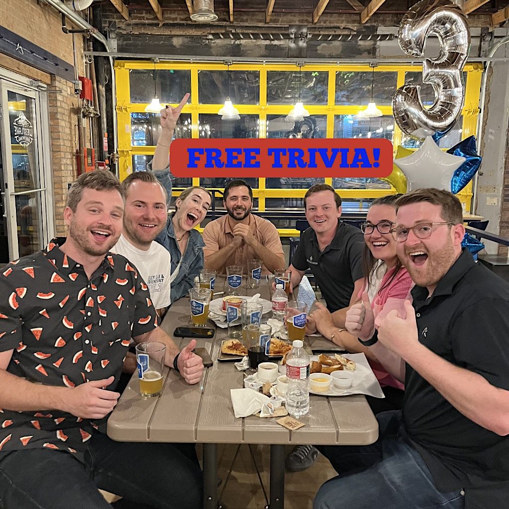 Wednesday FREE Trivia Night @ Westlake Brewing Co., Deep Ellum