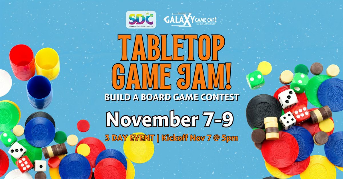 Tabletop Game Jam w\/ Sacramento Developer Collective