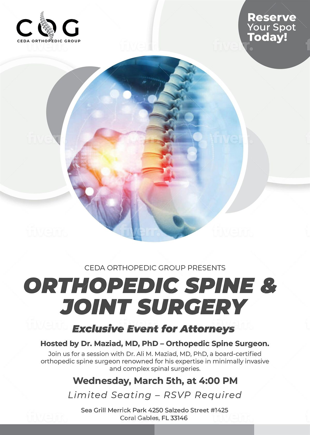 Orthopedic Spine & Joint Surgery by Dr. Maziad