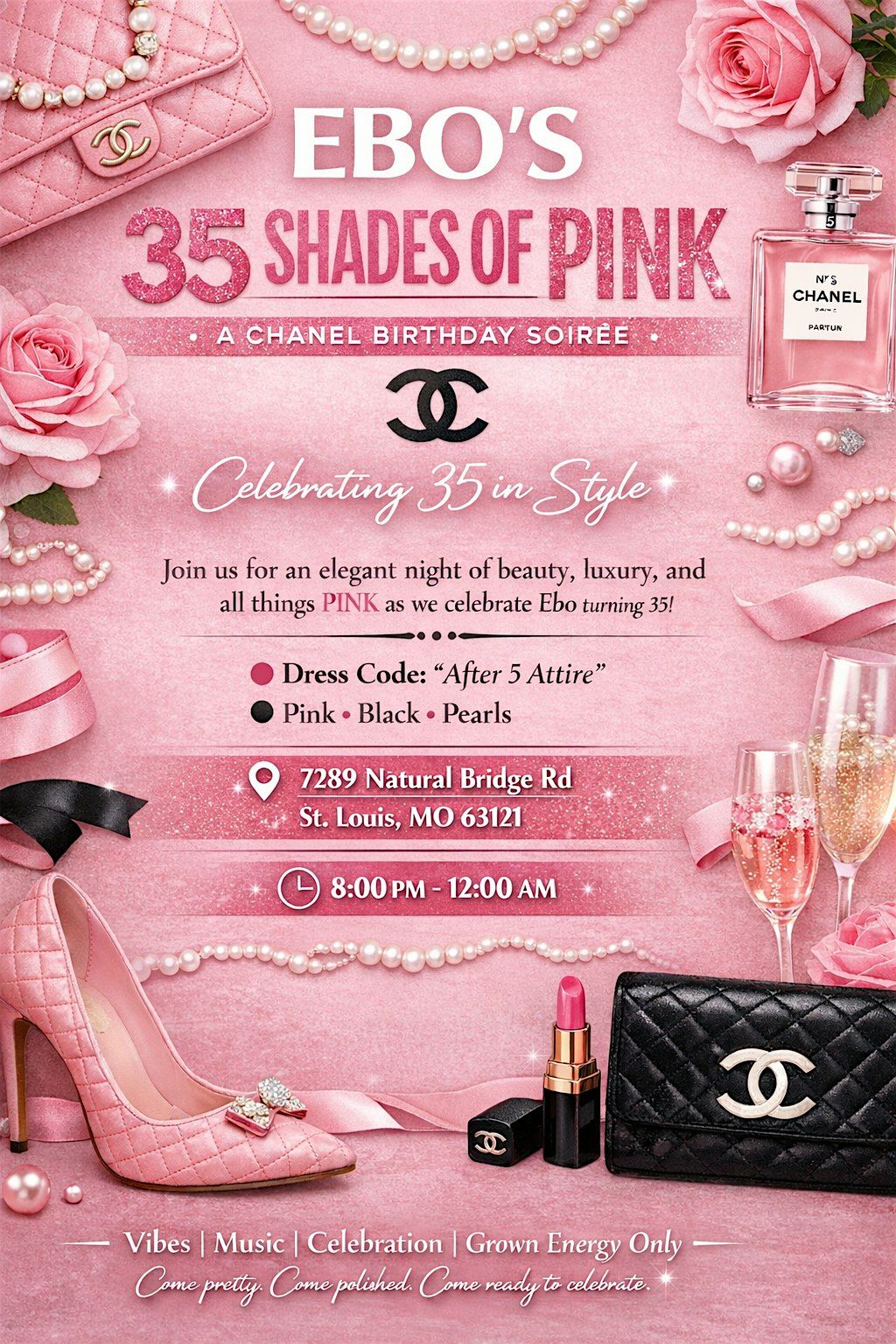 35 Shades of Pink