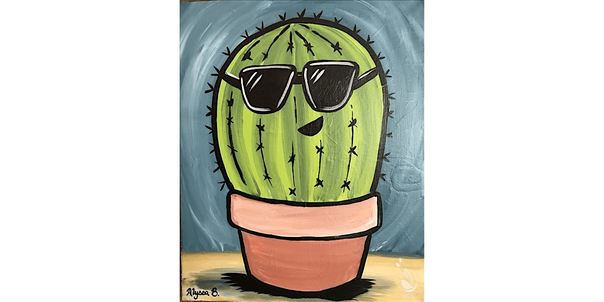 Jazzy Succulent - Paint and Sip in Houston | Classpop!\u2122