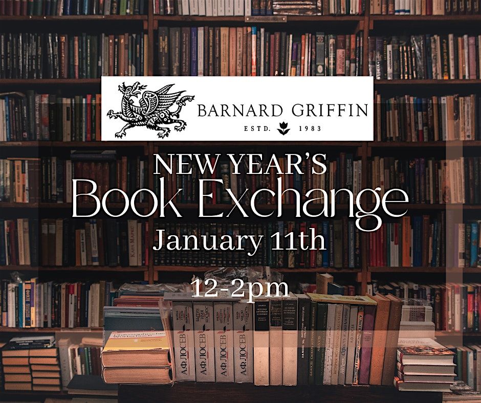 New Year's Book Exchange at Barnard Griffin WOODINVILLE