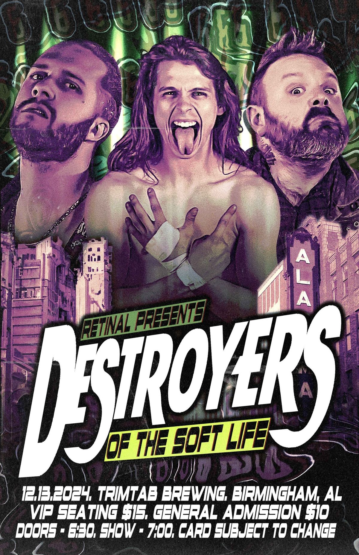 Retinal Presents DESTROYERS OF THE SOFT LIFE