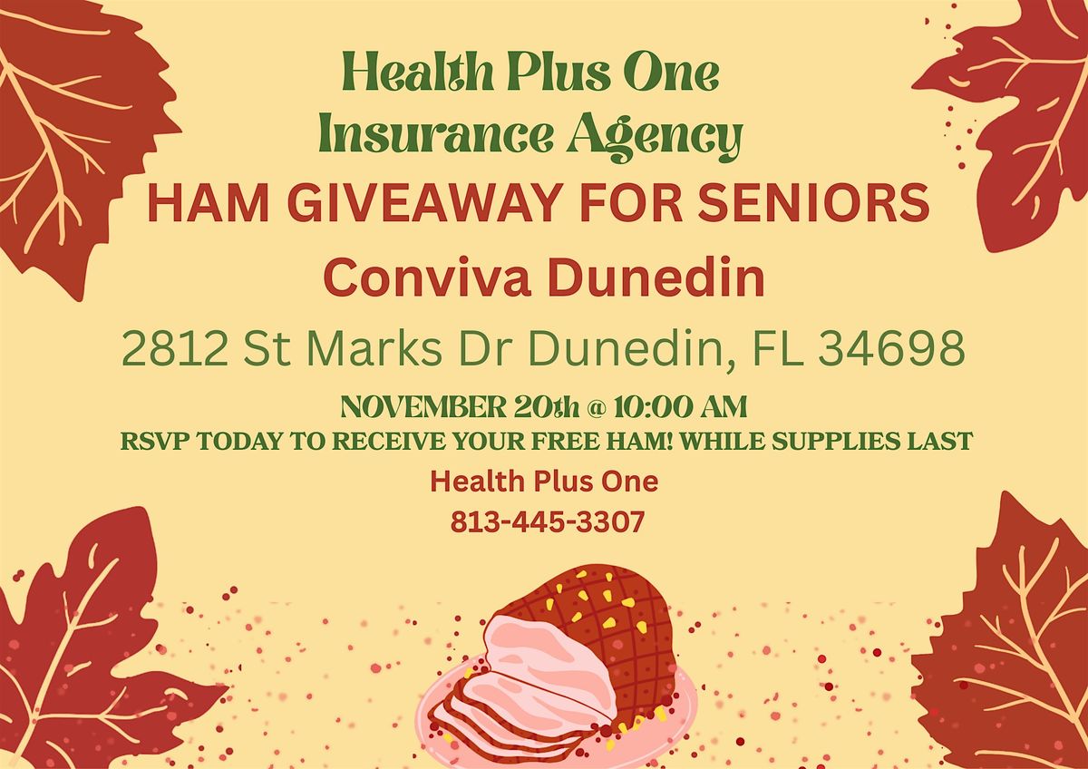 Senior Ham Giveaway-Dunedin