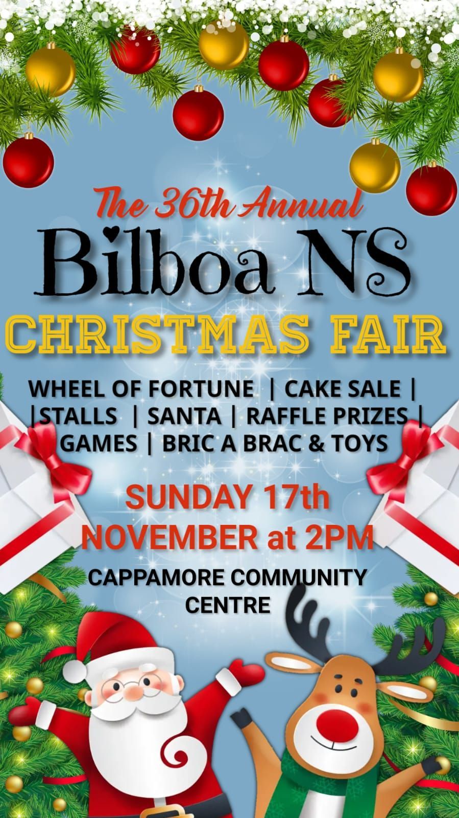 Annual Bilboa NS Christmas Fair