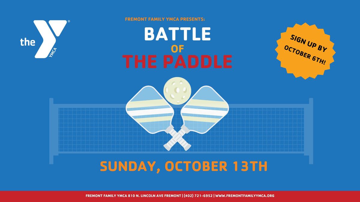 Battle of the Paddle Pickleball Tournament 