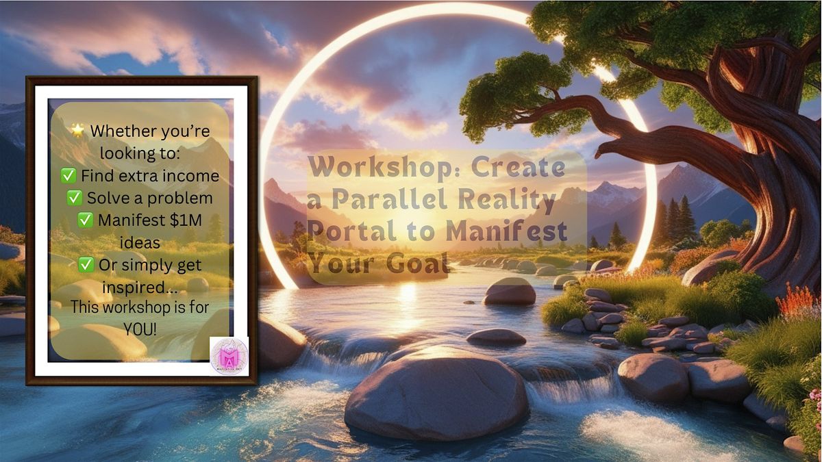 Create a Parallel Reality Portal to Manifest Your Goal