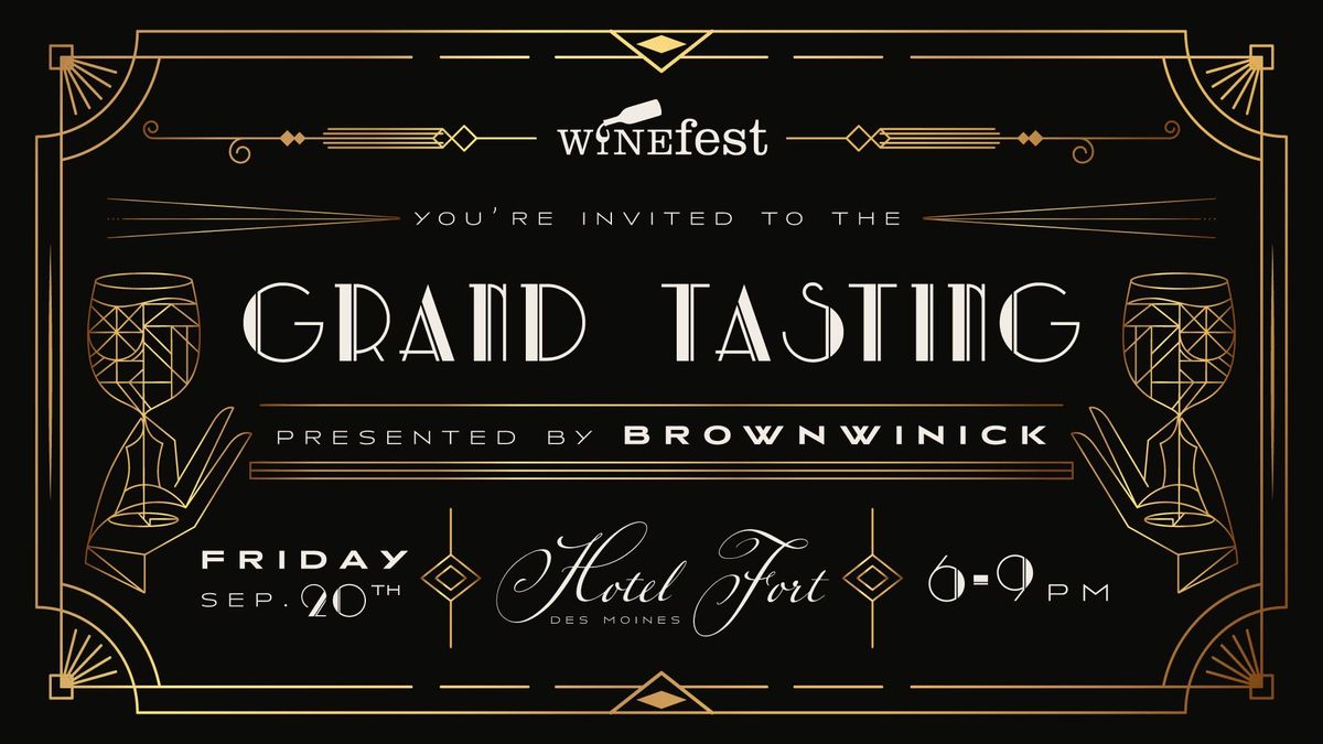 Grand Tasting presented by BrownWinick