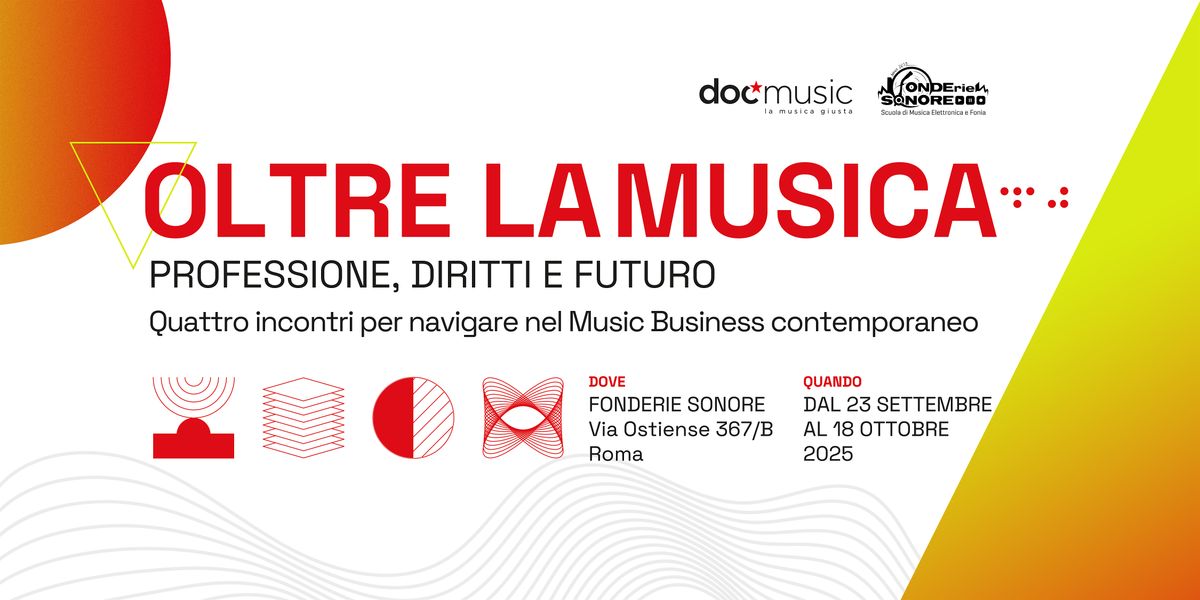 PASS ALL IN ONE - Oltre La Musica: Professione, Diritti, Futuro
