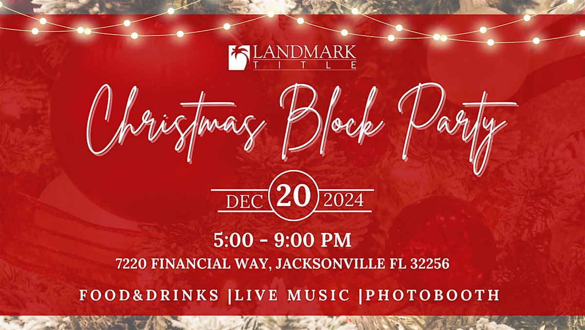 Christmas Block Party