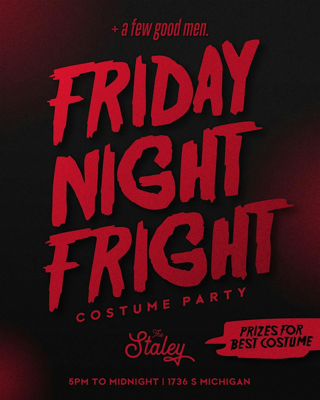 FRIDAY NIGHT FRIGHT-COSTUME PARTY