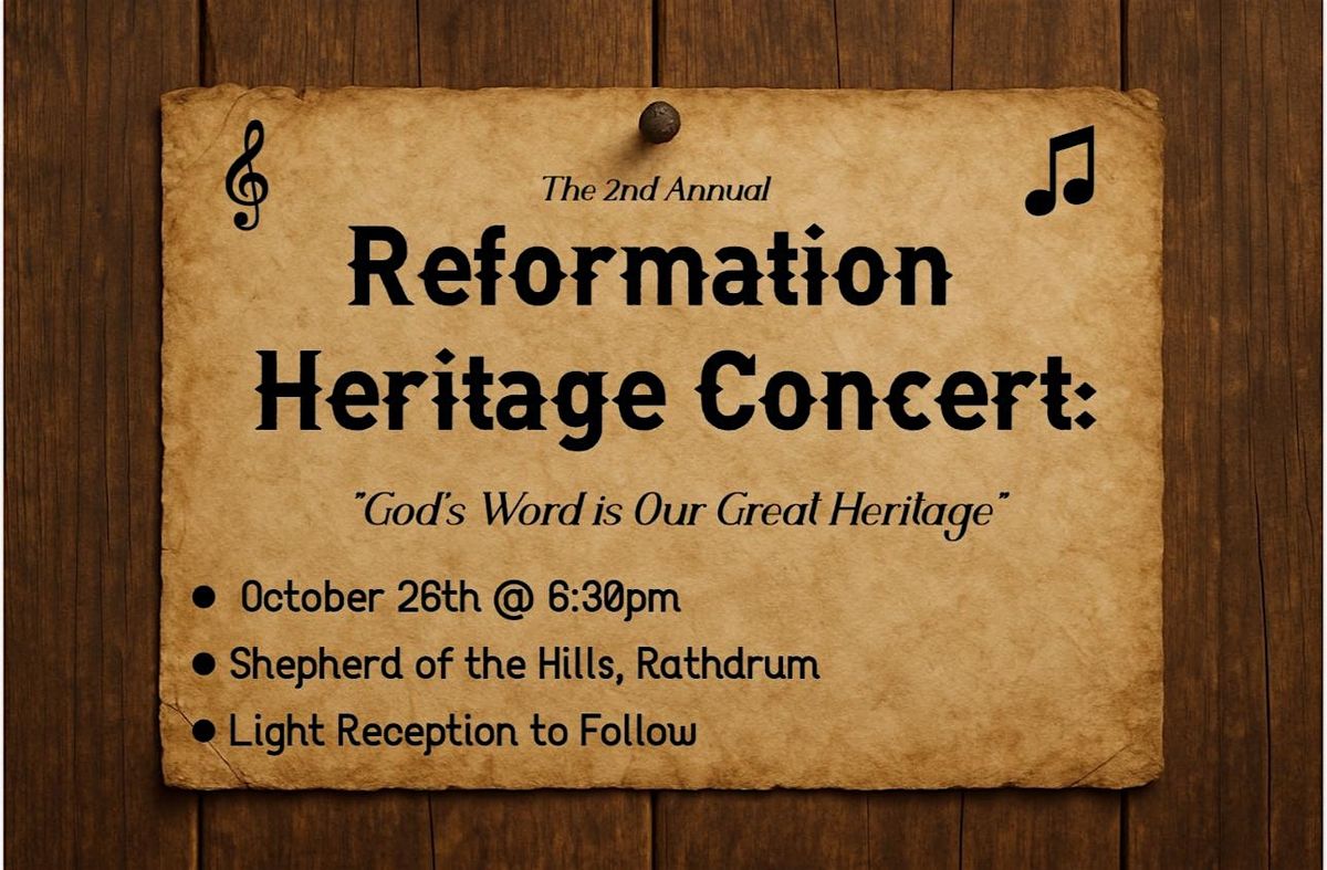 Reformation Heritage Concert