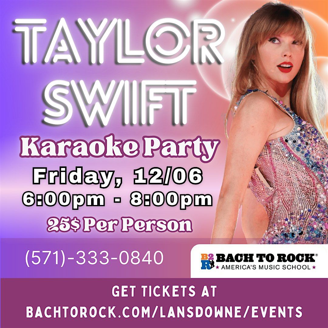 Taylor Swift Karaoke Party