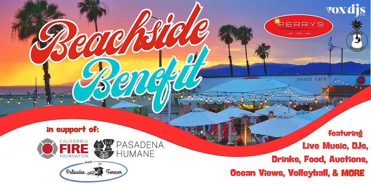 Beachside Benefit: A Fundraiser for Fire Relief