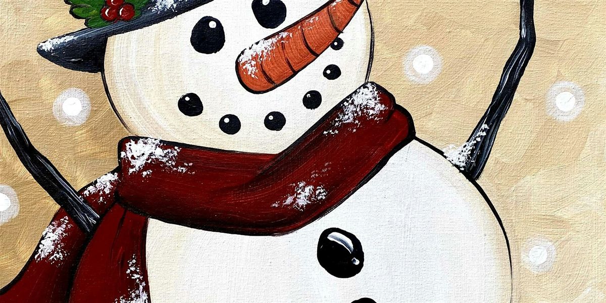 Build A Snowman! - Paint and Sip by Classpop!\u2122