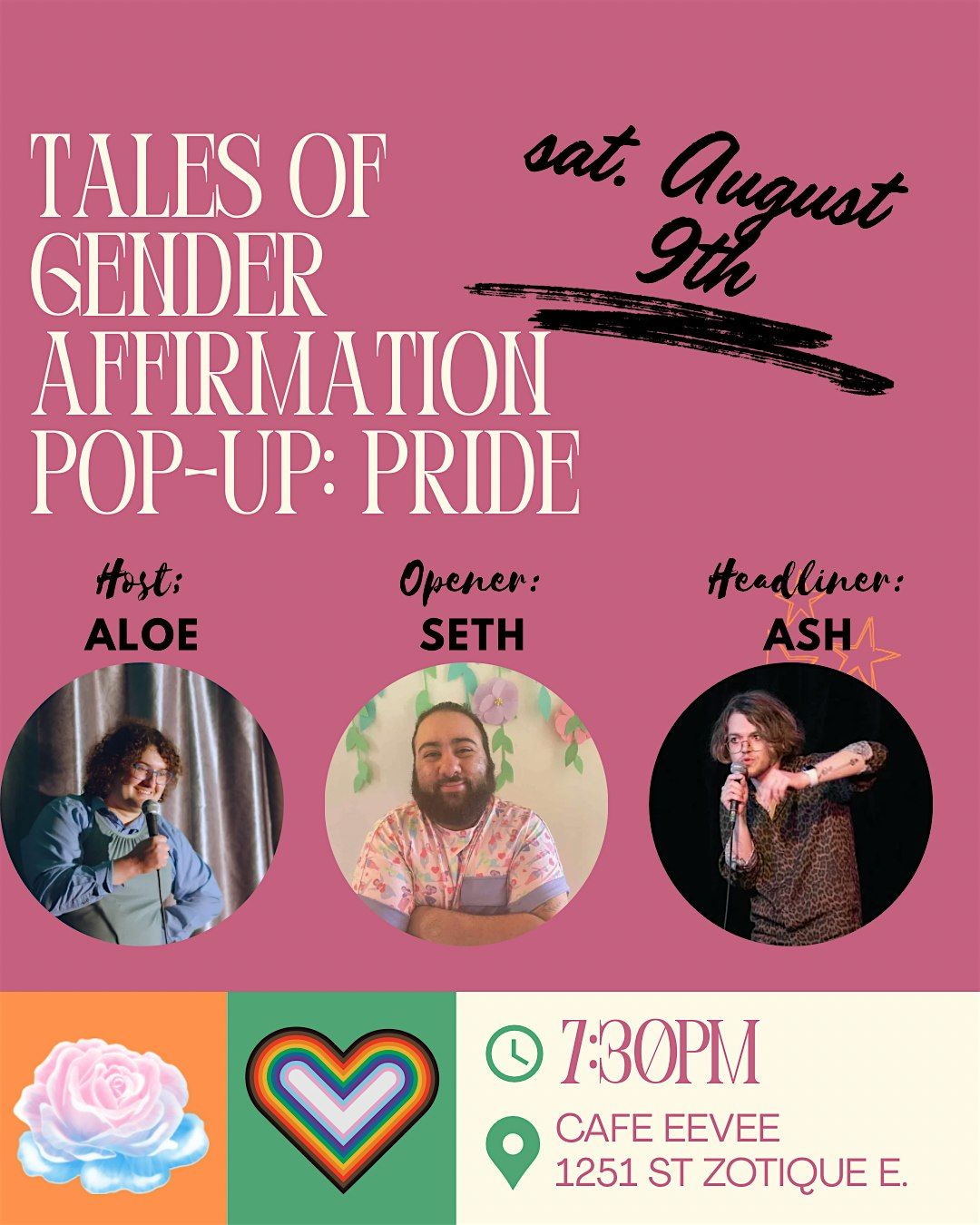 Tales of Gender Affirmation Pop-Up