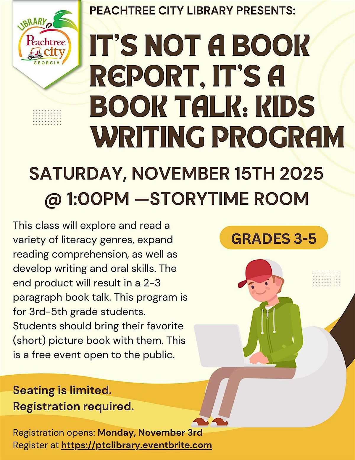 It\u2019s Not a Book Report, It\u2019s a Book Talk