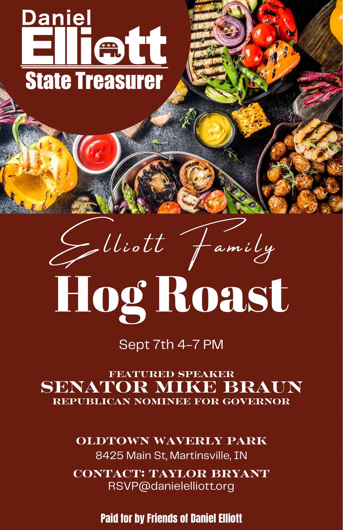 2nd Annual Elliott Family Hog Roast