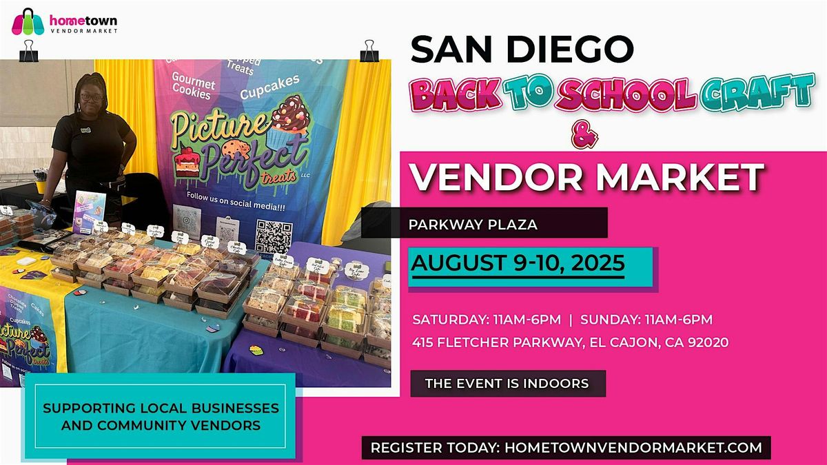 San Diego Back to School Craft and Vendor Market