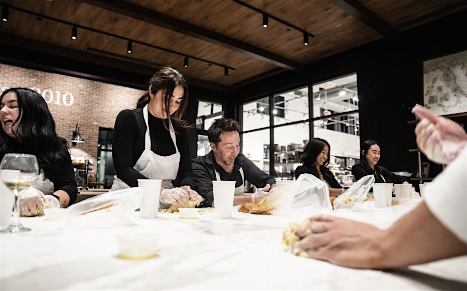 Calzone Making with Wine Pairing