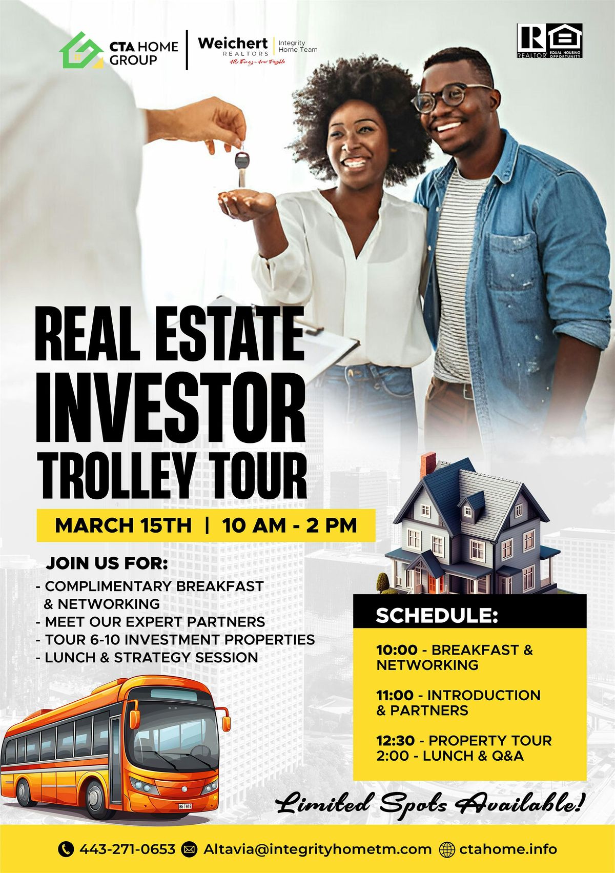 Real Estate Investor Trolley Tour