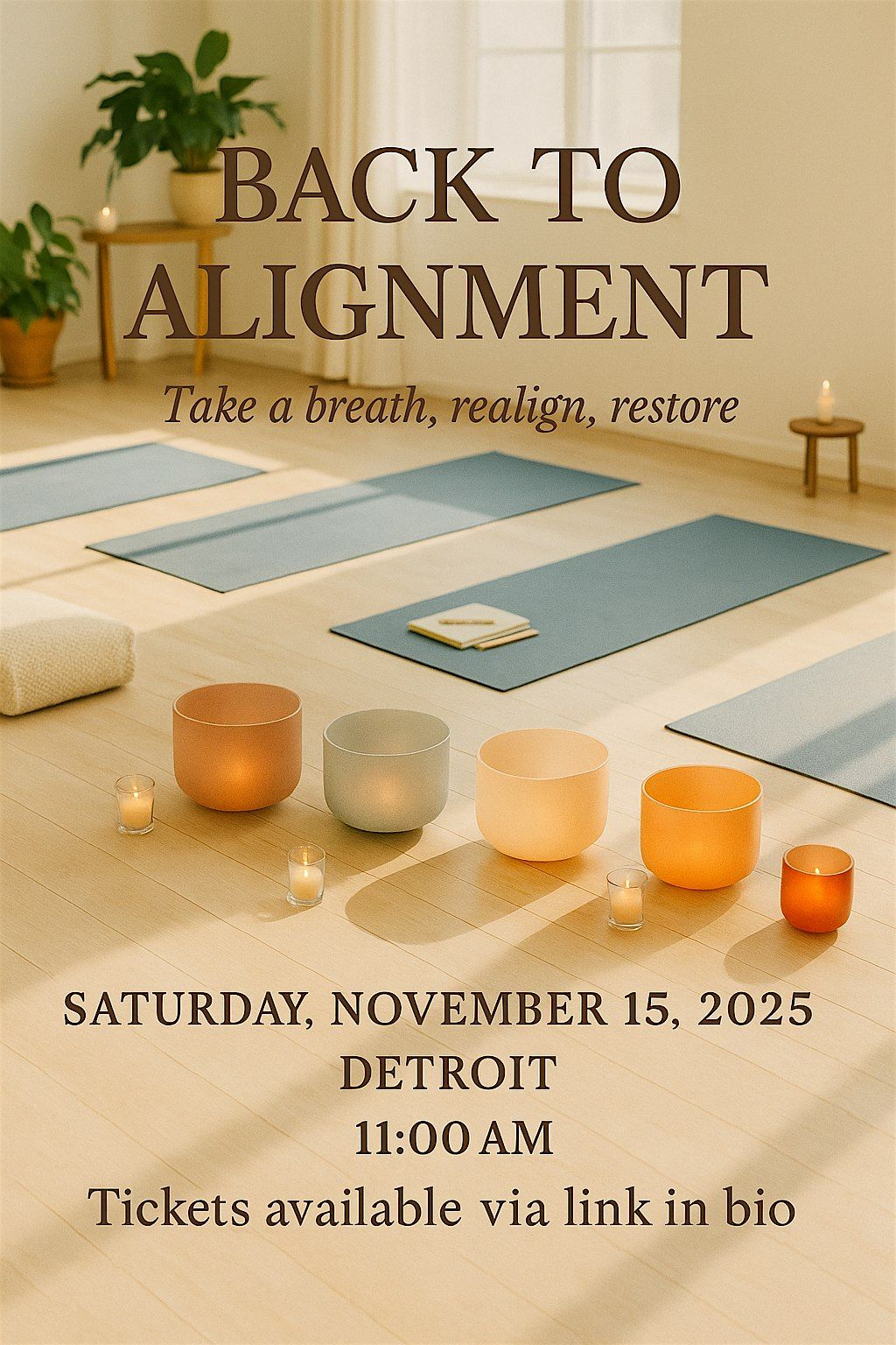 Back to Alignment: A Sacred Reset Experience